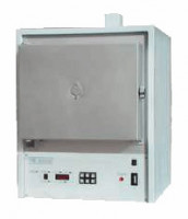 Муфельная электропечь ЭКПС-10 СПУ тип СНОЛ до 1100 (одноступенчатай регулятор, окрашенный корпус, эжекторная вытяжка) (без РУ)