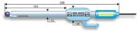 Стеклянный электрод ЭСК-10615/7 с увеличенным запасом электролита со встроенным 1 ключевым электродом сравнения