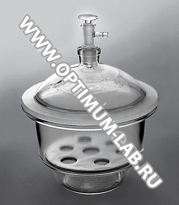Эксикатор вакуумный с краном 180 мм, Greetmed