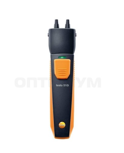 Манометр дифференциального давления Testo 510i с Bluetooth, управляемый со смартфона/планшета (смарт-зонд)