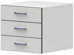 Тумба навесная с 3 ящиками ЛАБ-PRO ТЯ3 50.50.45