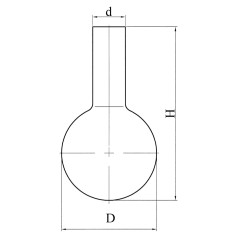 Колба круглодонная К-2-50-22 ТС, Аппаратурщик