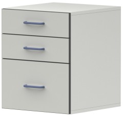 Тумба навесная с 3 ящиками ЛАБ-PRO ТЯ3 50.50.60