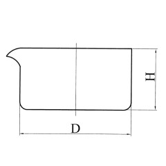 Чашка ЧКЦ-1-100 ГОСТ 25336-82