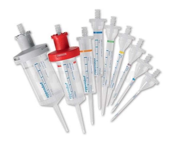 Наконечники для степпера 0,2 мл, голубой, Combitips advanced, PCR clean, Eppendorf