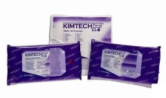 Салфетки для чистых помещений Kimtech Pure CL4, белые, 22,8×22,8 см, 5×100 шт., Kimberly-Clark