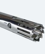 Насадка 6GZL-1, длина 124 мм, нержавеющая сталь, для гомогенизатора F8/F10, Fluko