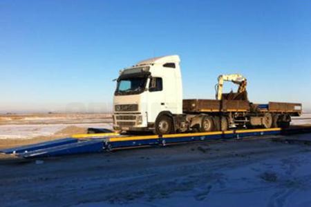 Автомобильные электронные бесфундаментные весы ВСА-Р40000-18.3 для полного заезда, Вессервис
