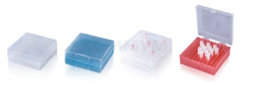 Криобокс 100 (10×10)×2 мл, полипропилен, 133×133×53 мм, Midea