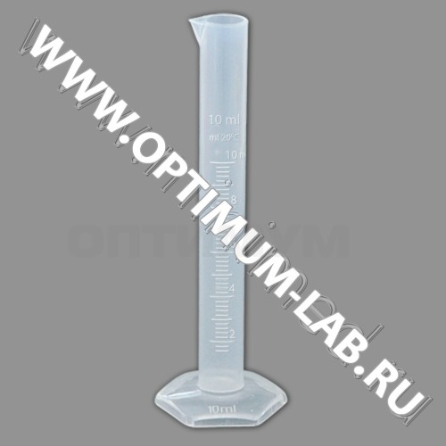 Цилиндр мерный 10 мл, п/п, Greetmed