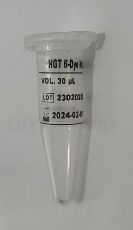 Матричный стандарт для фрагментного анализа HGT 6-Dye Matrix Standard (Plus), Генные технологии здоровья