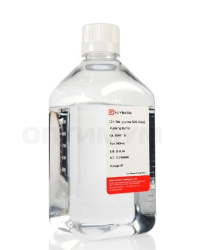 Буфер для электрофореза трис-глициновый с SDS, 10x концентрат, Servicebio