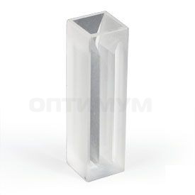 Кювета кварцевая Semimicrovolume, ОП 10 мм, 220-1100 нм, 1400 мкл, 1 шт., Bio-Rad