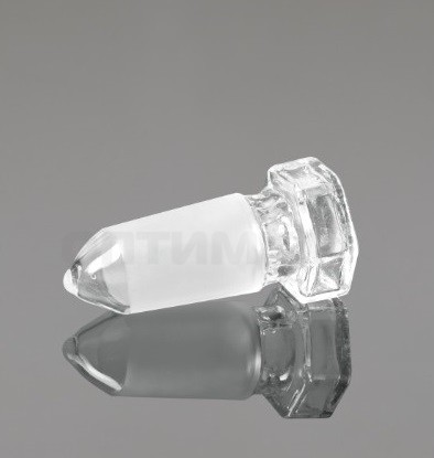 Пробка стеклянная, полая, шлиф 24/29, по DIN 12252, Glassco