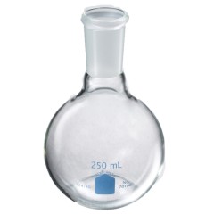 Колба круглая плоскодонная, 250 мл, Vista, шлиф 24/40, 6 шт./уп., 12 шт./кор., Pyrex (Corning)
