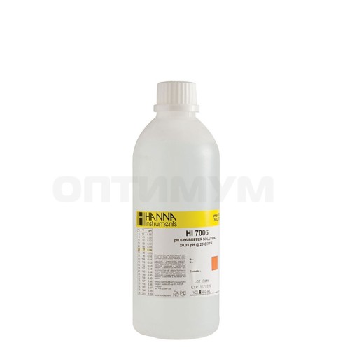 Раствор для калибровки Hanna HI7006L (pH 6.86), 500 мл