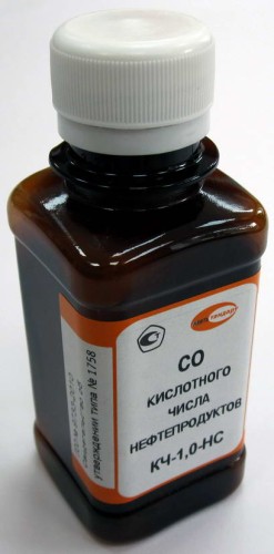КЧ-1,0-НС ГСО 9733-2010 диапазон 0,90-1,10 мг КОН/г флакон (100 мл)