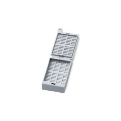 Кассета гистологическая с крышкой, 40х28х6 мм, 500 шт./упак., Sovtech