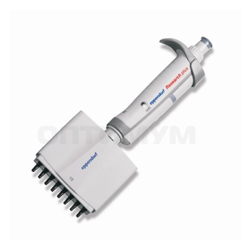 Автоматическая пипетка механическая 120-1200 мкл, 8-канальная, Research Plus, Eppendorf