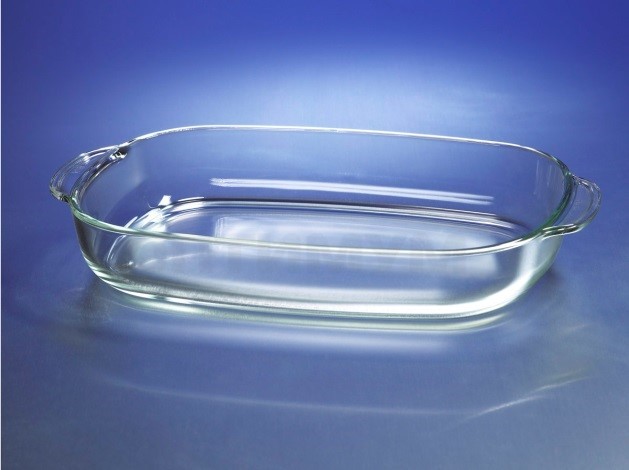 Лоток стеклянный для стерилизации и выпаривания, 3,5 л, стекло Pyrex, l=272 мм, w=179 мм, h=50 мм, 1 шт./уп.., 4 шт./кор., Corning