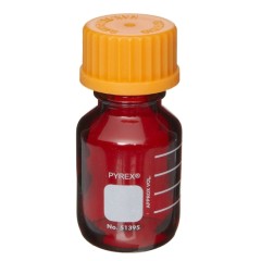 Бутыль 2000 мл, Pyrex, темное стекло, полипропиленовая крышка, непролив. кольцо, 4 шт/уп, Pyrex (Corning)