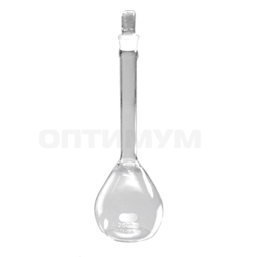 Колба мерная, 250 мл, d 78 мм, крышка 16, 6 шт./уп., 12 шт./кор., Pyrex (Corning)