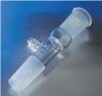 Аллонж прямой с отводом, 24/40, Pyrex (Corning)