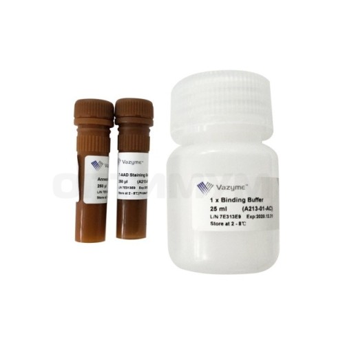 Набор для определения апоптоза Annexin V-PE/7-AAD Apoptosis Detection Kit A213, Vazyme