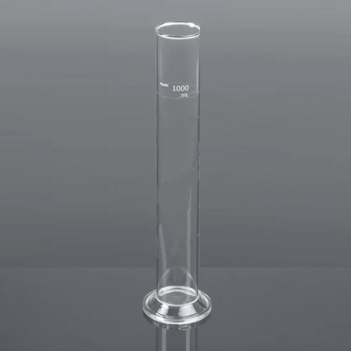 Цилиндр мерный, для ареометра, класс B, БС, круглое основание, Glassco, Индия