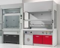 Шкаф вытяжной общего назначения, 2400х965х2600 мм, столешница цельная керамика, Logika 2.4, Bicasa