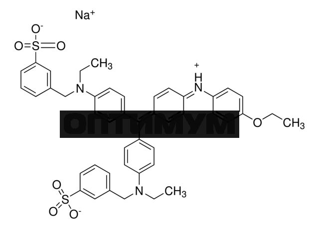 Кумасси (бриллиантовый голубой) R-250, C.I.42060, CAS 6104-59-2, Индия