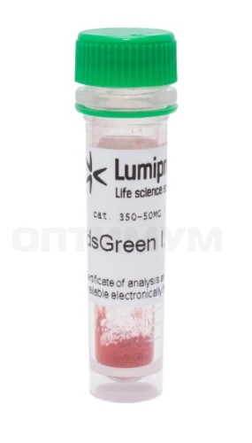 Краситель dsGreen для прокраски гелей, тв.форма, CAS 163795-75-3, Lumiprobe