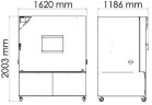 Камера испытательная "тепло-холод", -40...+180°С, MK720, 734 л, Binder