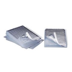 Пленка для ПЦР планшетов, клейкая, алюминиевая, нестерильная, Microseal F, 100 листов/уп., Bio-Rad