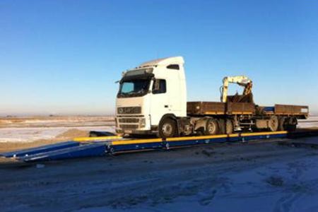 Автомобильные электронные бесфундаментные врезные весы ВСА-Р40000-15.2 для полного заезда, Вессервис