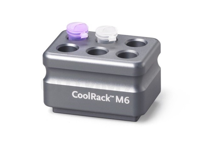 Штатив CoolRack M6, для пробирок объемом 1,5/2 мл, 6 мест, серый, Corning (BioCision)