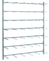 Стеллаж Wall racks THF 3324/E из нержавеющей стали для 36 клеток типа IL