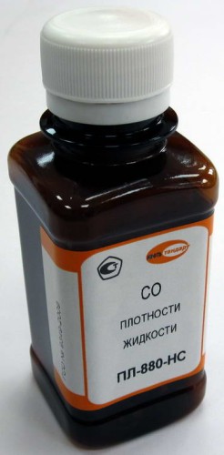 ПЛ-880-НС ГСО 9349-2009 диапазон 877,0-885,0 кг/м3 флакон (500 мл)