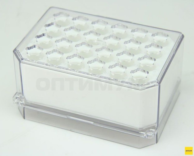 Аккумулятор холода IsoPack 0°С и штатив с крышкой IsoRack 24х1,5/2 мл, комплект, Eppendorf