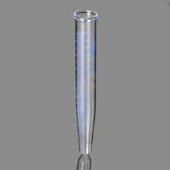 Пробирки 100 мл, 200×217 мм, стекло, конические, с ободком, без крышки, Glassco