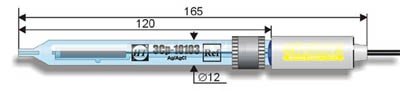 Электрод ЭСр-10103/4,2 одноключевой лабораторный