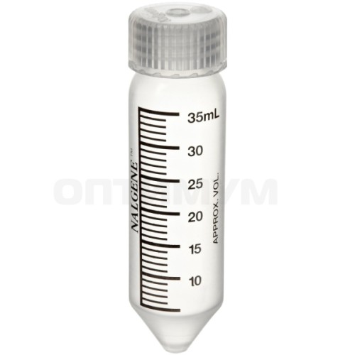 Пробирки 35 мл, конические Oak Ridge, уплот.крышка, 28.6 x 113.8, PPCO, Nalgene, Nalgene (Thermo)