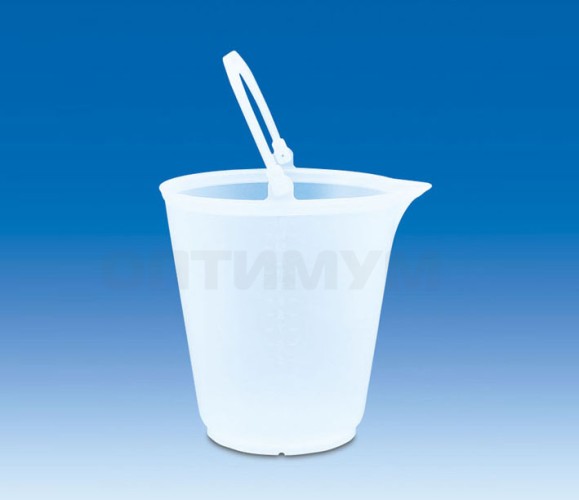Ведро VITLAB, 12 л, PP, с носиком