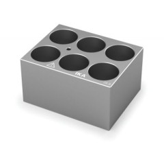 Термоблок DB 5.8, 6×28 мм, для виал, алюминиевый, IKA