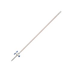 Бюретка, 10 мл, ц.д. 0,05, тефлоновый кран, цветная шкала, 1 шт, Pyrex (Corning)