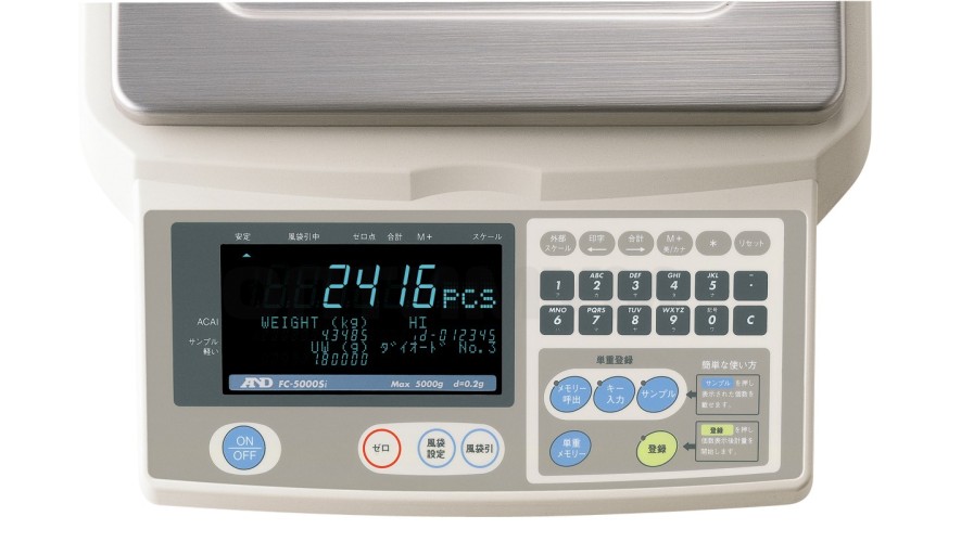 Счетные весы FC-1000i, AND