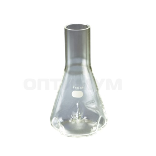 Колба качалочная, 500 мл, стекло Pyrex, экстраглубокие отбойники, 12 шт, Pyrex (Corning)
