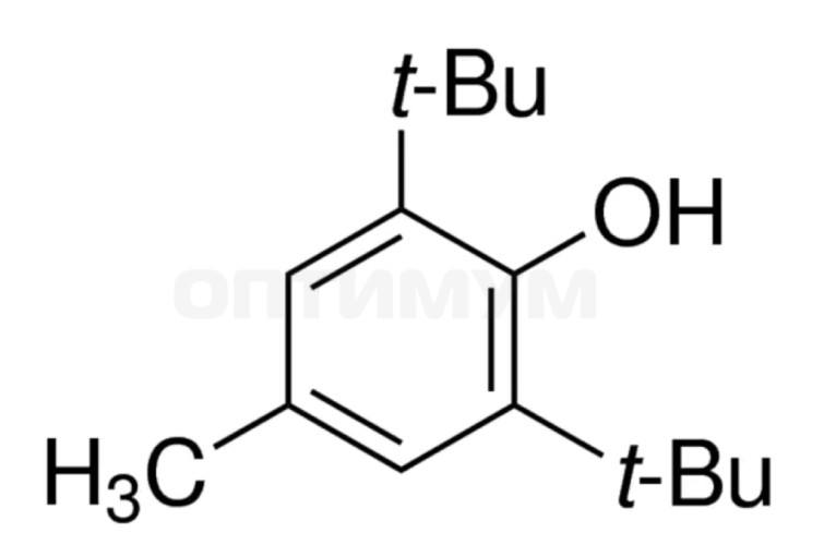 Гидрокситолуол бутилированный, 99,0%, IP, BP, Ph. Eur, CAS 128-37-0, CDH