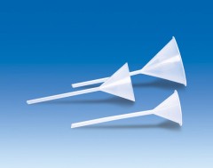 Воронка VITLAB аналитическая с удлинённой нижней частью, диаметр 72 мм, PP