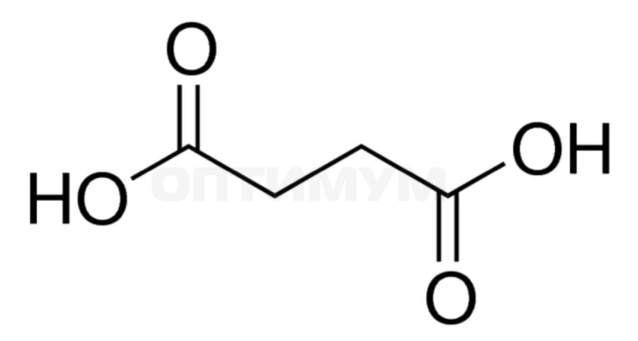 Янтарная кислота, не менее 99,95%, осч, CAS 110-15-6, Компонент-Реактив